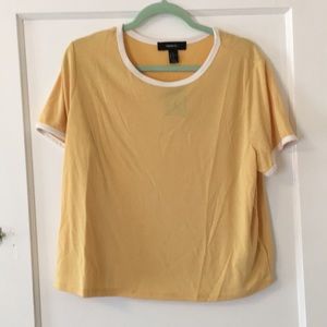 Forever21 Plus Size Ringer Tee